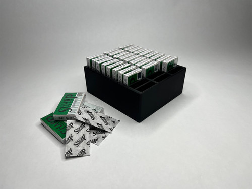 Printed razor blade - printed,